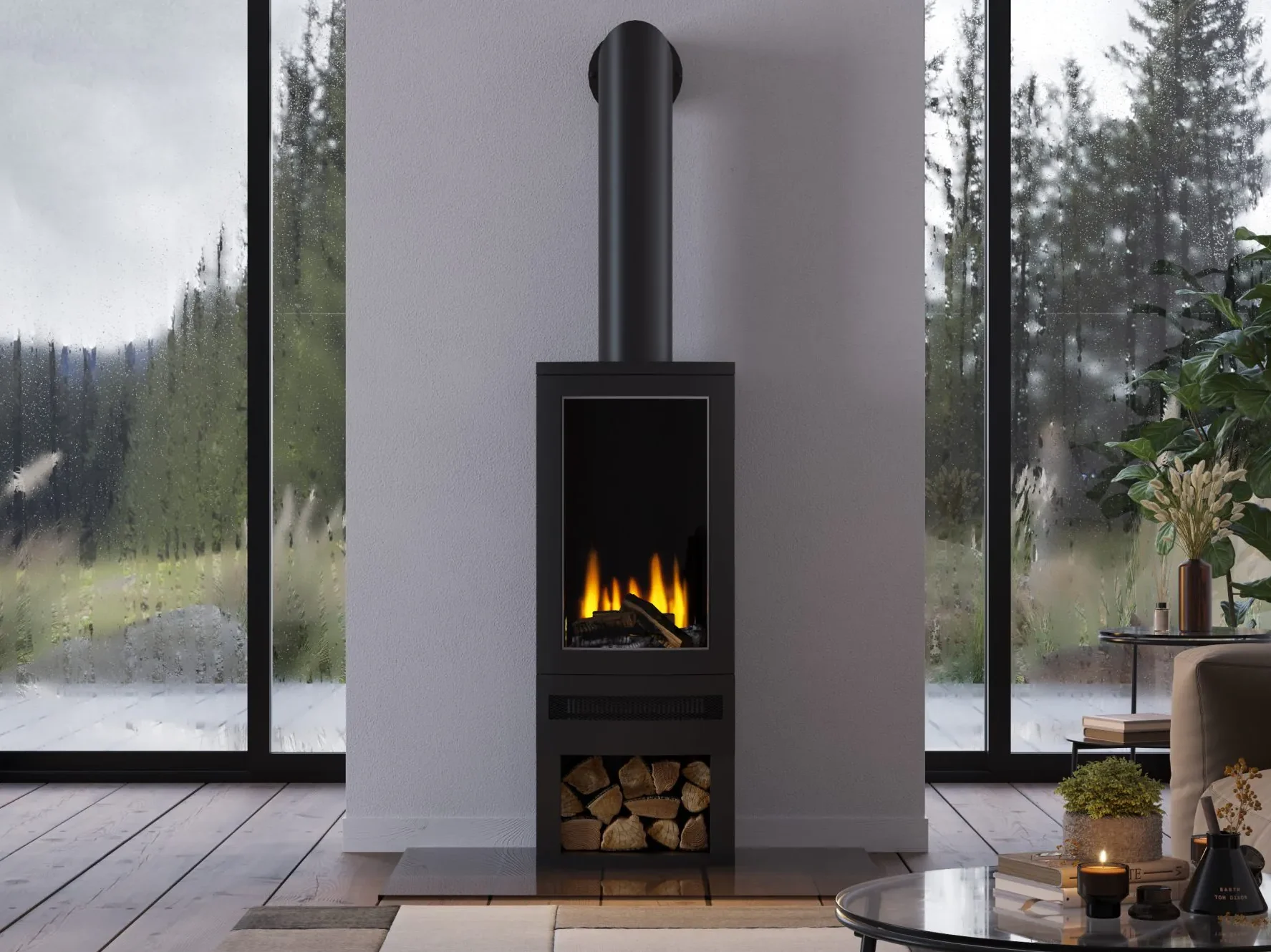 Llar de foc elèctrica British Fires